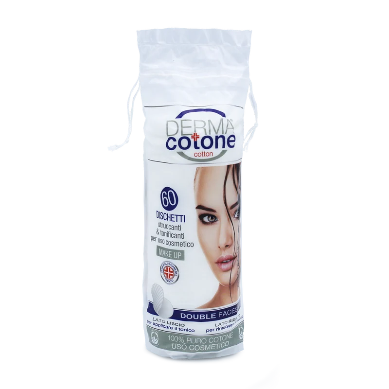 Derma Cotone Dischetti Struccanti pz 60 – Cartone 32 pz