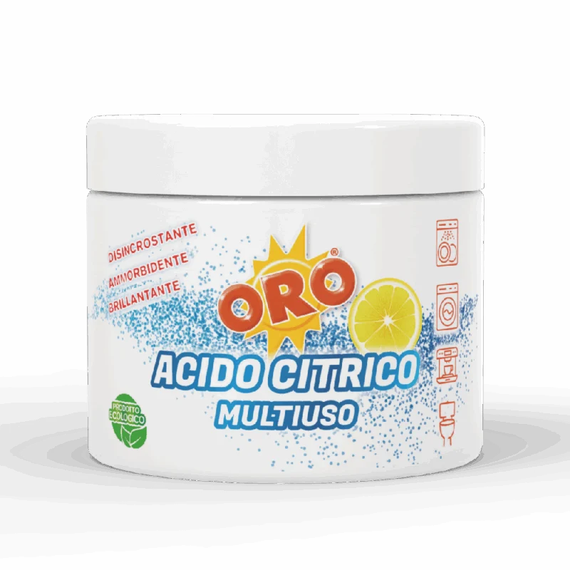 Oro Acido Citrico Multiuso 500gr – Cartone 18 pz