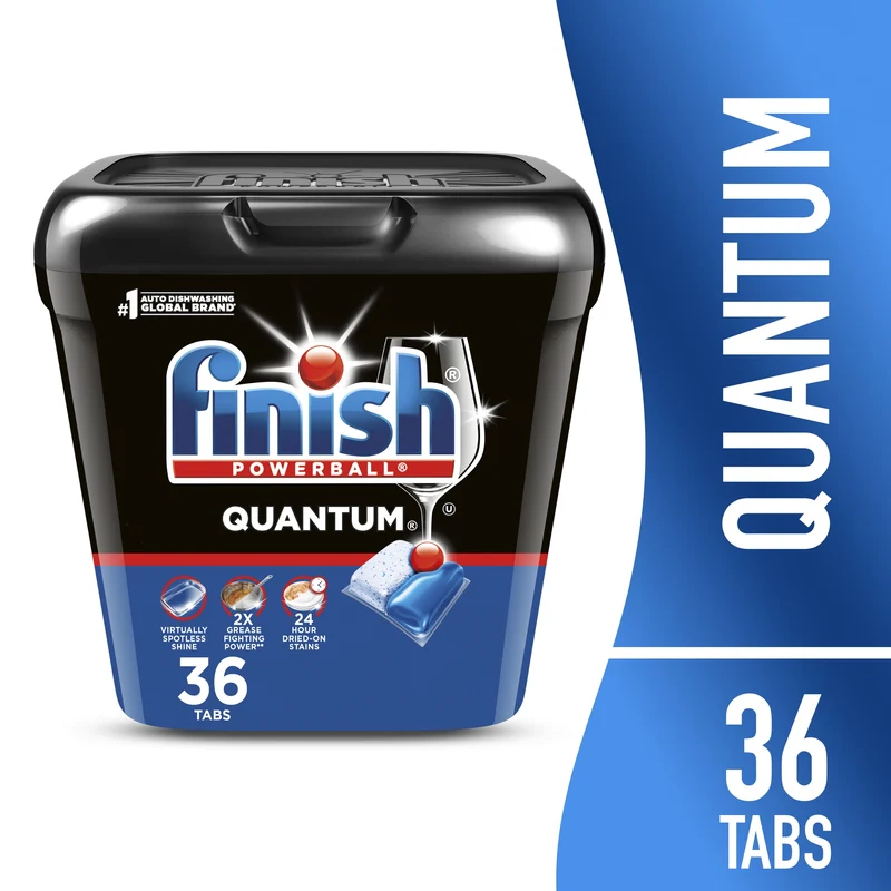 Finish Tabs pz 36 Tuttoin1 Quantum Limone – Cartone 6 pz