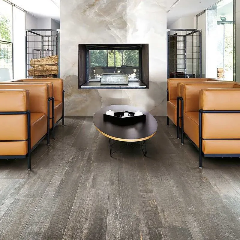 Gres Porcellanato Effetto Legno Rettificato Naturale 20x120 9mm Decò wood Pearl I classici - Florim