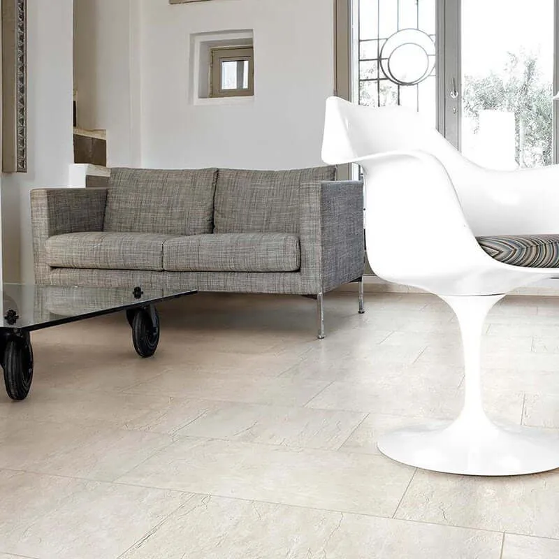 Gres Porcellanato 30.4x60.8 Blanc Ardoise - Florim