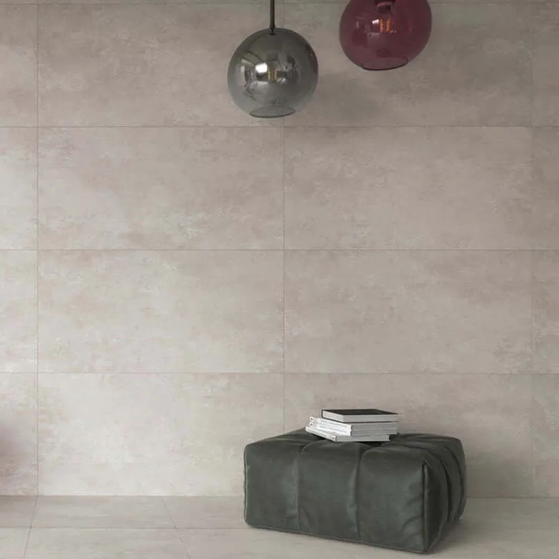 Gres Porcellanato Effetto Cemento 60x120 Aragona Fresco - Naxos