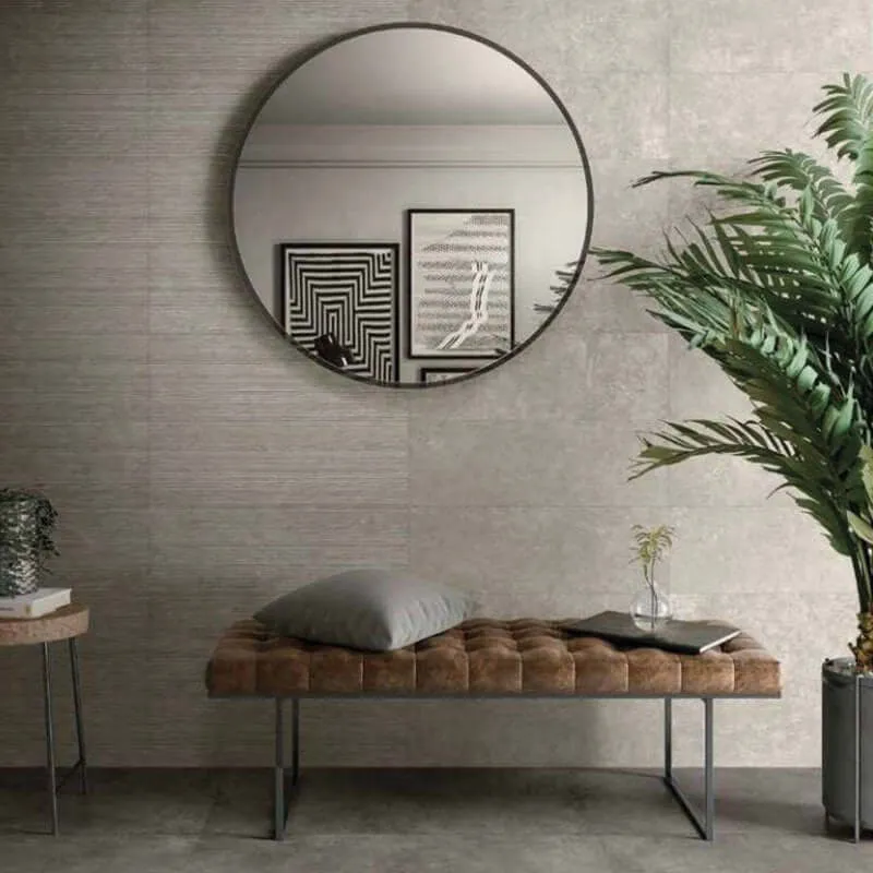 Gres Porcellanato Effetto Cemento Grip 80x80 Grey Boston - Seconda Scelta - Ceramiche Mariner spa