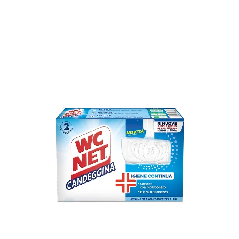 WC Net Tavolette Candeggina 2 pezzi — Vendita all'ingrosso a cartone