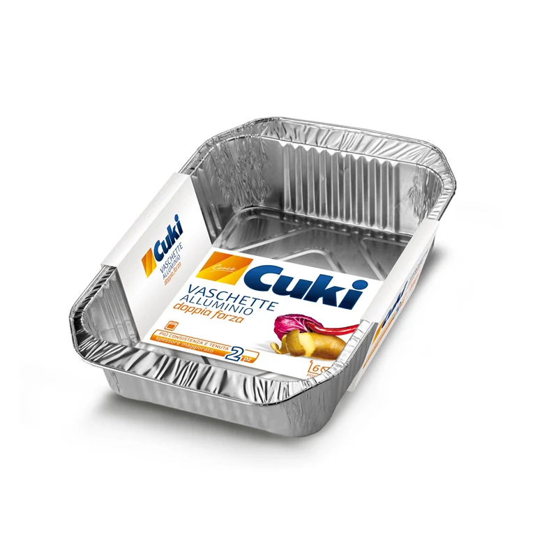 Cuki Vaschette con Manici Monouso — Vendita all'ingrosso a cartone
