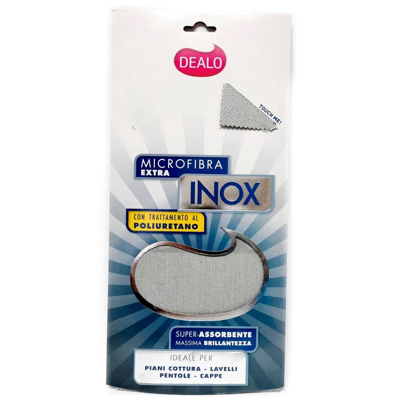 Dealo Panno Microfibra Ex Inox – Cartone 24 pz