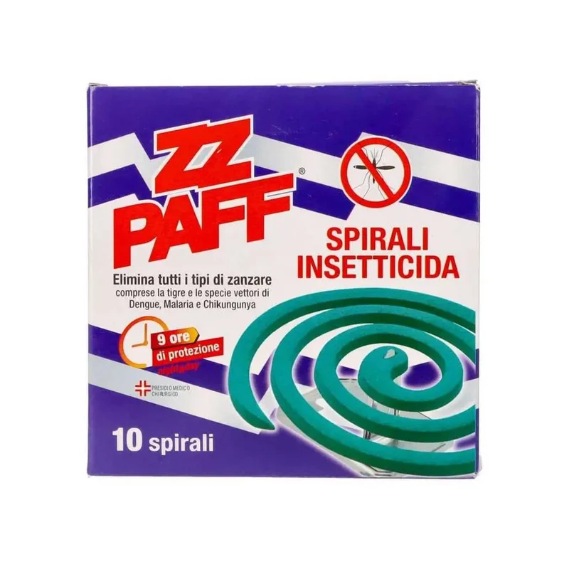 Zz Paff Spirale 10pz Insetticita – Cartone 24 pz