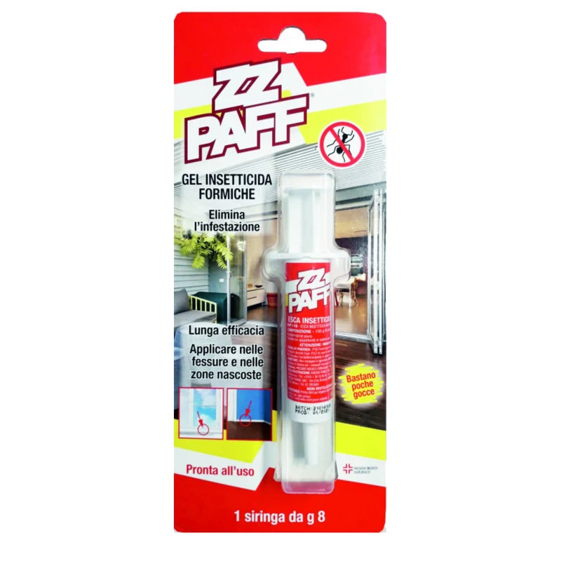 Zz Paff Siringa GEL Antiformiche 8gr – Cartone 12 pz