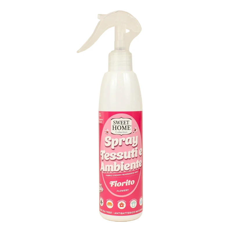 Sweet Home Profumo Tessuti e Ambiente Spray 250 ml — Cartone da 6 confezioni