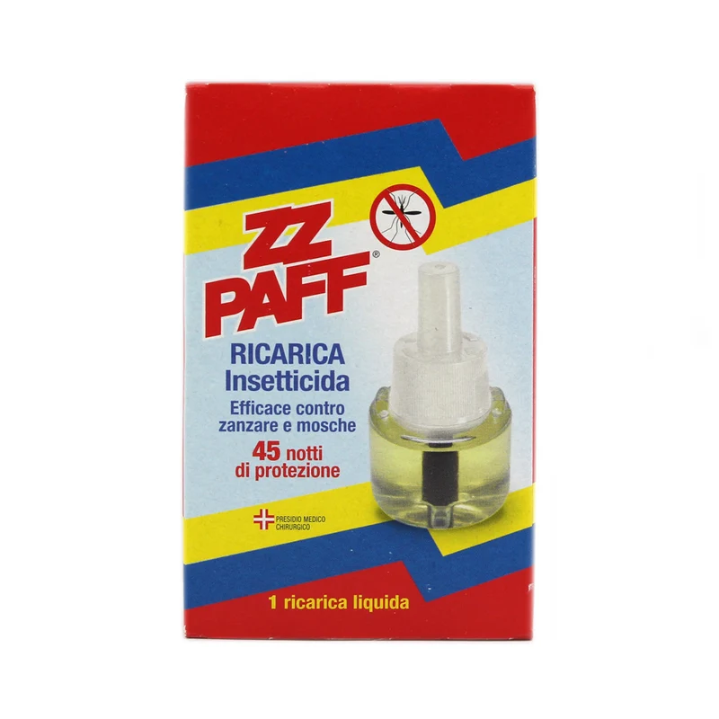 ZZ Paff Ricarica Liquida 45 Notti 33 ml — Antizanzare Elettrico · Vendita all'ingrosso a cartone