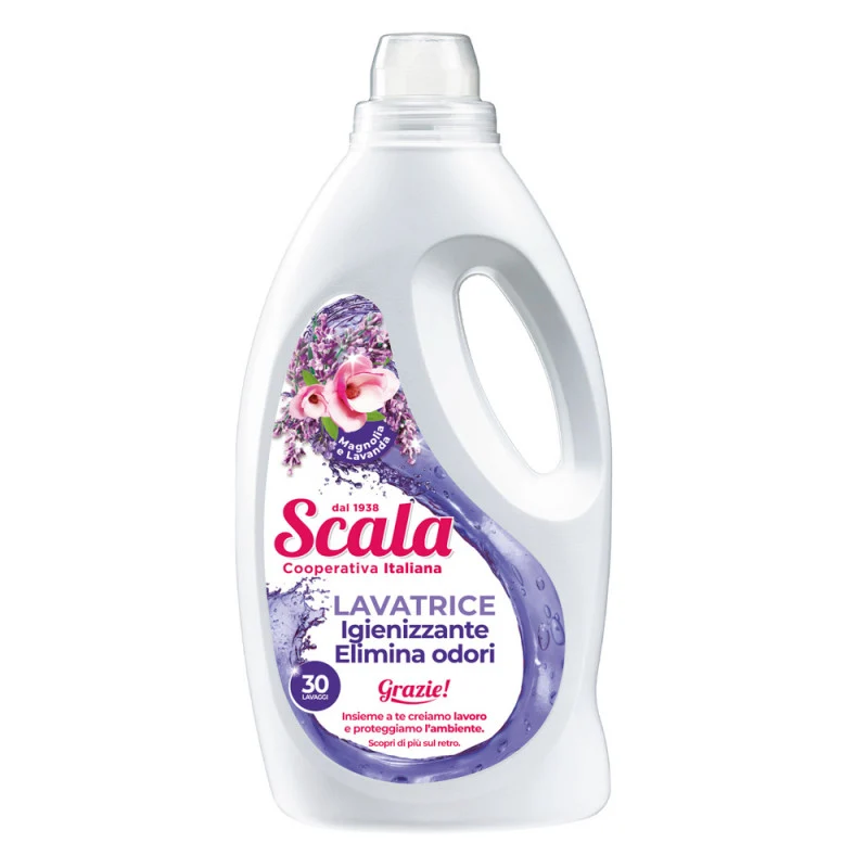 Scala Detersivo Bucato Liquido 37 Lavaggi 1500ml — Detersivo per Lavatrice · Cartone da 6 confezioni