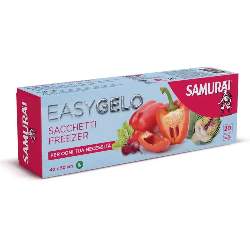 Samurai Sachetti Freezer 40x50 pz 20 – Cartone 24 pz
