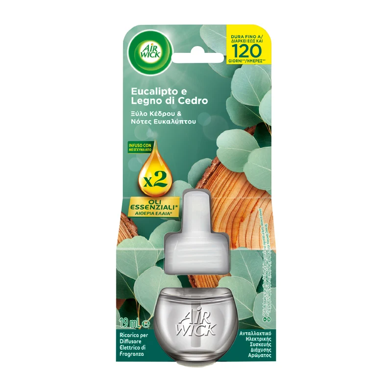 Air Wick Electric Ricarica 19 ml — Profumatore Ambienti · Cartone da 6 confezioni