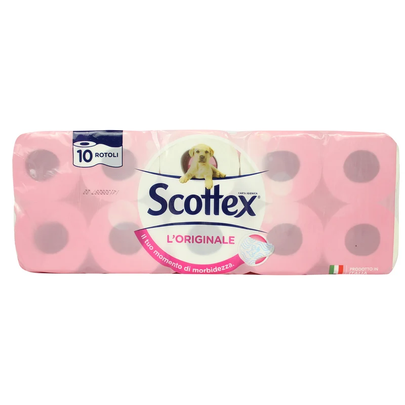 Scottex Igienica pz 10 Classica – Cartone 12 pz