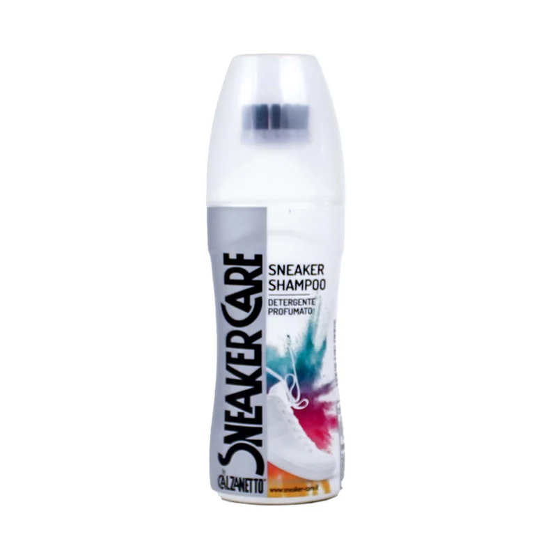 Calzanetto Sneaker Care Detergente Shampoo 75ml Pulizia Scarpe – Cartone · Cartone da 6 pz