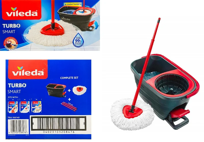 Vileda Turbo Smart Kit Completo – Cartone 5 pz