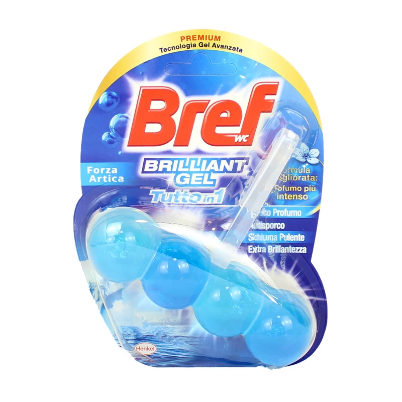 Bref WC Tav Gel 4 Palline — Detergente WC in Gel · Vendita all'ingrosso a cartone