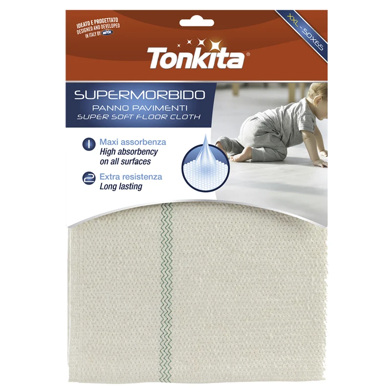 Arix Tonkita Panno Supermorbido Maxi 50x65cm – Cartone 14 pz