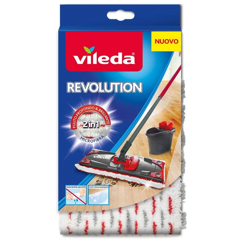 Vileda Supermocio Revolution Ricarica – Cartone 8 pz