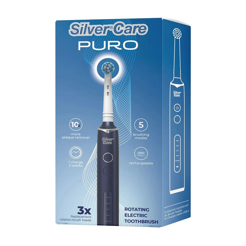 Piave Spazzolino Elettrico Silver Care – Cartone 4 pz