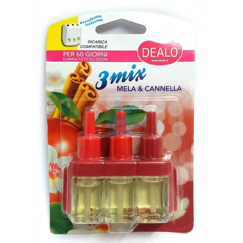 Dealo Deodorante Ricarica Elettrico 3volution Mix – Cartone 24 pz