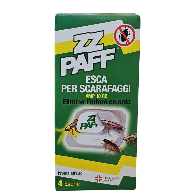 Zz Paff Esca Scarafaggi pz 4 – Cartone 12 pz