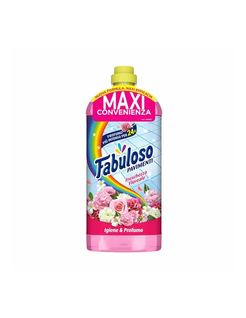 Fabuloso Detergente Pavimenti 1900ml — 47 Lavaggi · Cartone da 6 confezioni