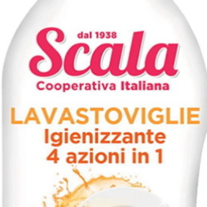 Scala Gel Lavastoviglie 750ml — Detersivo Stoviglie · Cartone da 12 confezioni