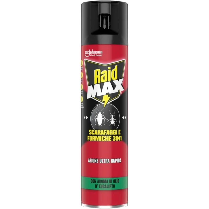 Raid Spray Scaraf &form 400ml – Cartone 12 pz