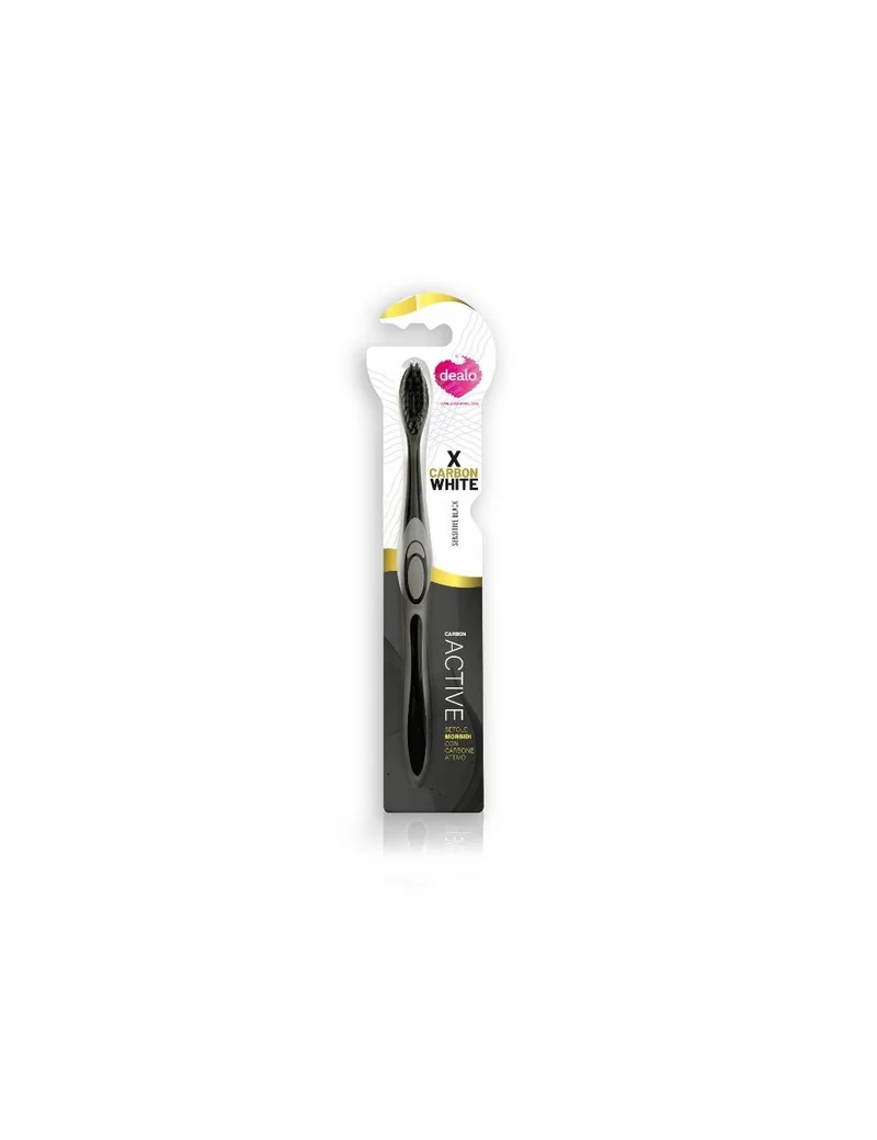 Dealo Spazzolino Carbon White – Cartone 24 pz