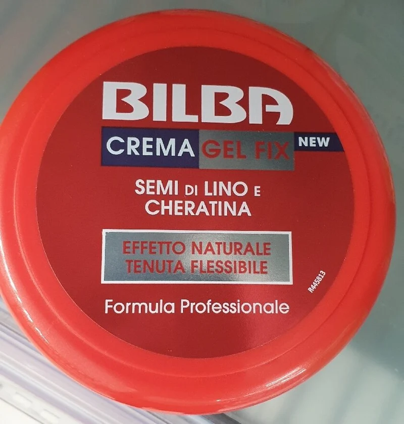 Bilba Crema GEL Fix Vaso 100ml Semi di Lino – Cartone 12 pz