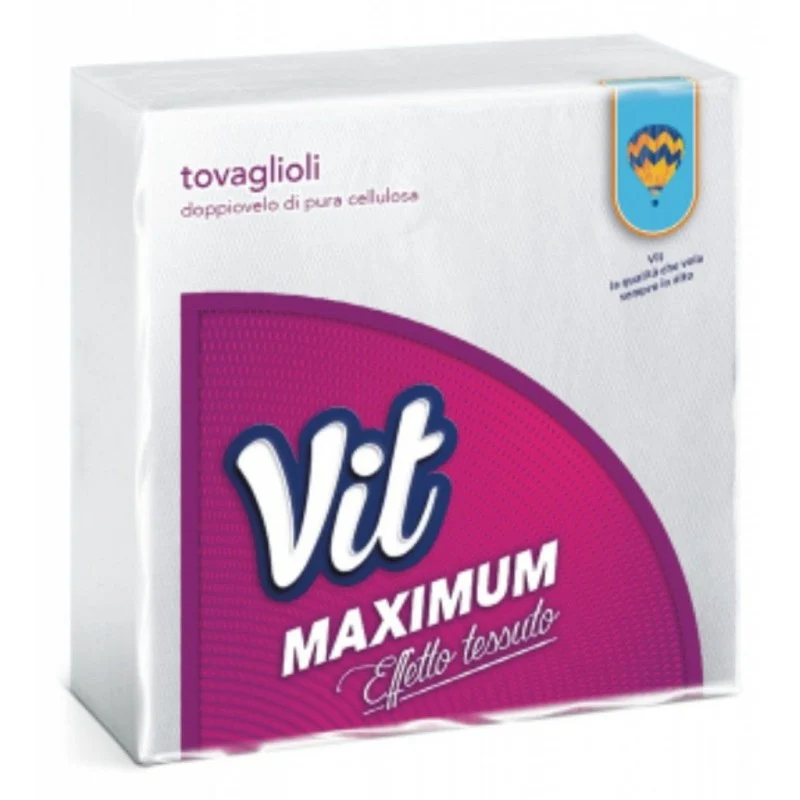 Vit Tovaglioli Doppio-velo Maximum 38x38 pz 30 – Cartone 36 pz