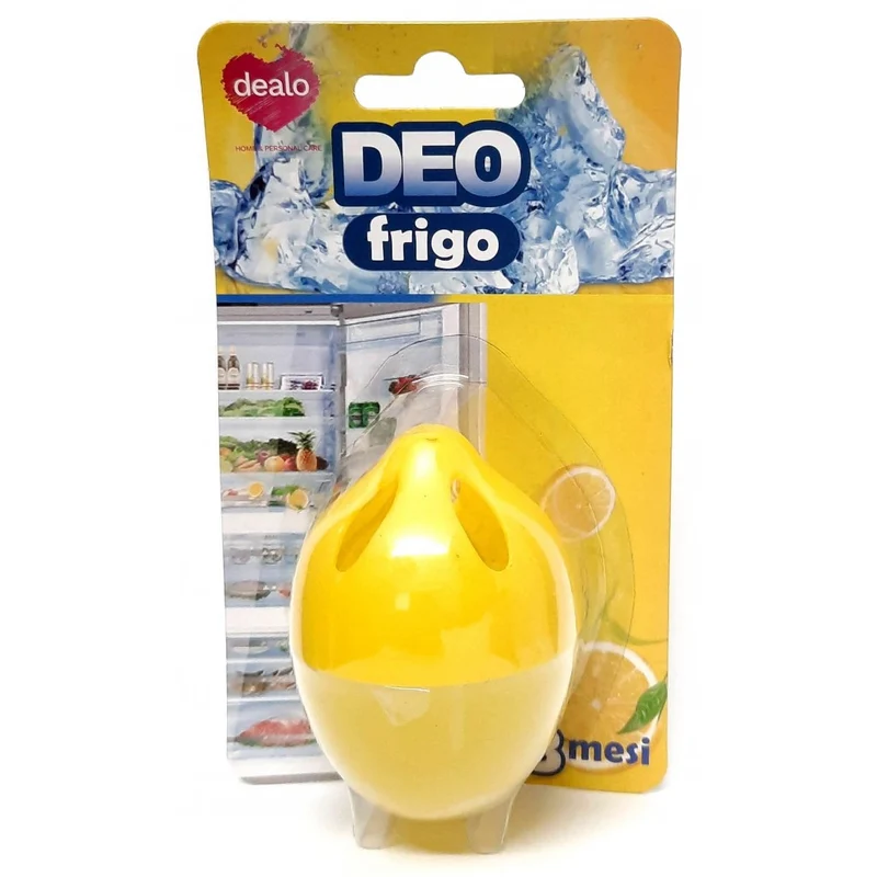 Dealo Deodorante Frigo Elimina Odori Ovetto Limone – Cartone 24 pz