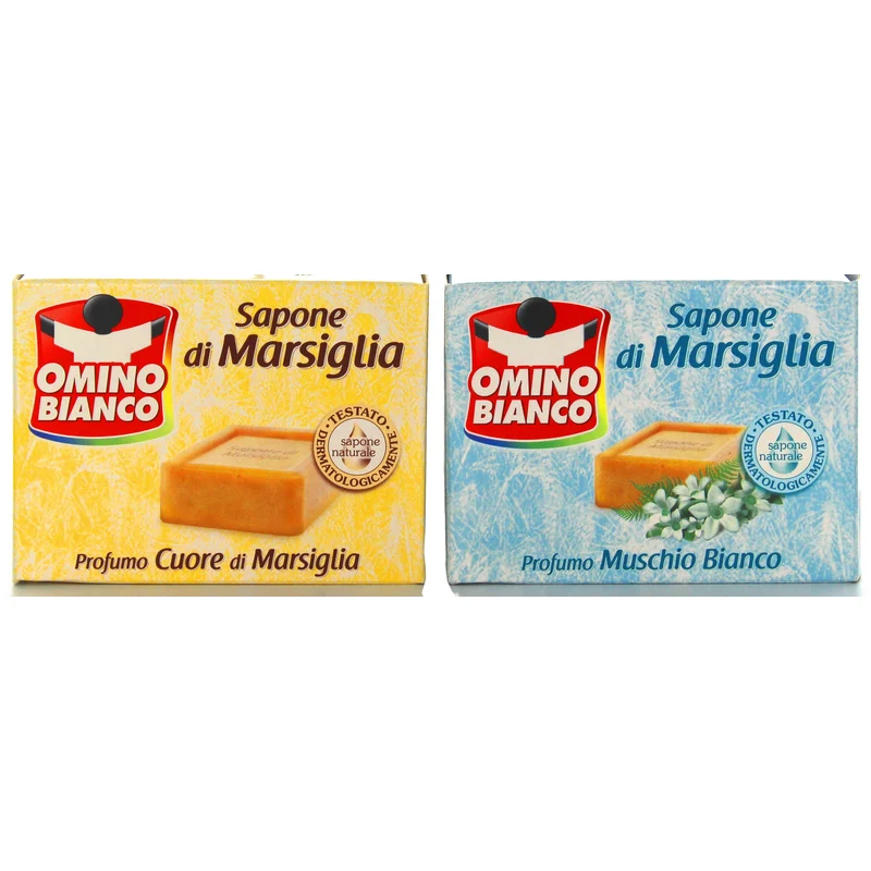 Omino Bianco B Sapone Marsiglia Bucato Mix 250gr – Cartone 48 pz