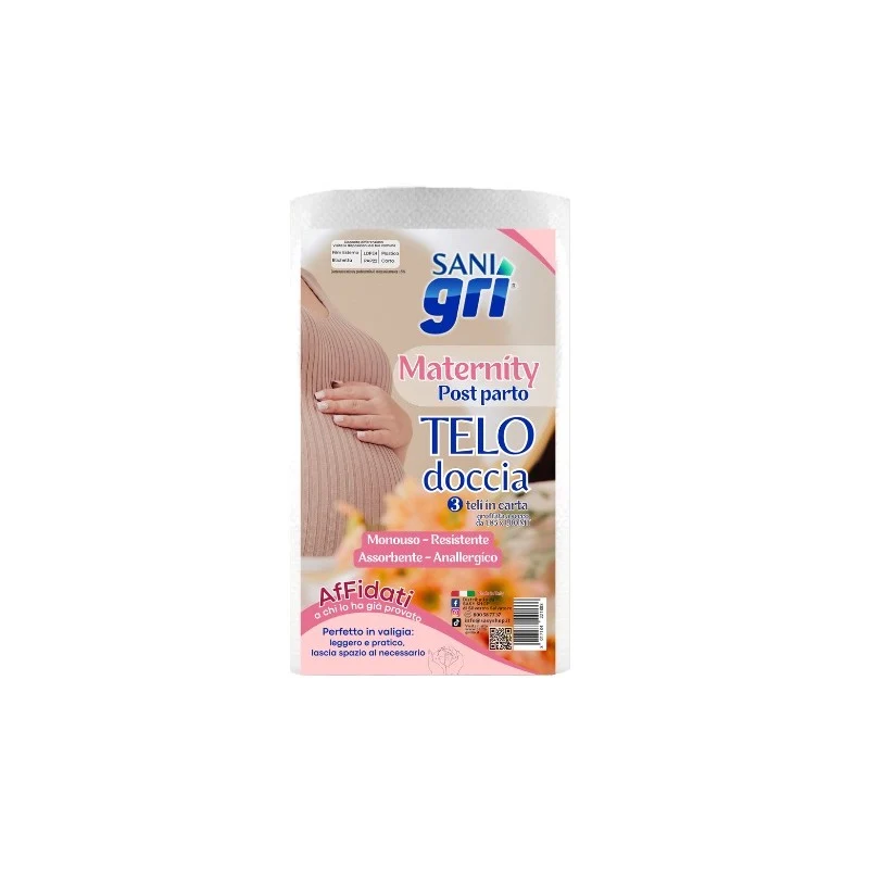 Grillo (sanigri') Maternity Telo Igienico pz 3 – Cartone 4 pz