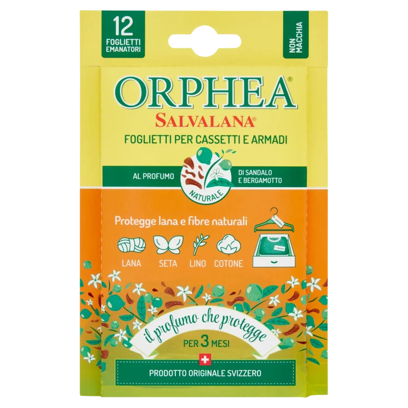 Orphea Cassetti pz 12 Sandalo&bergamotto – Cartone 24 pz