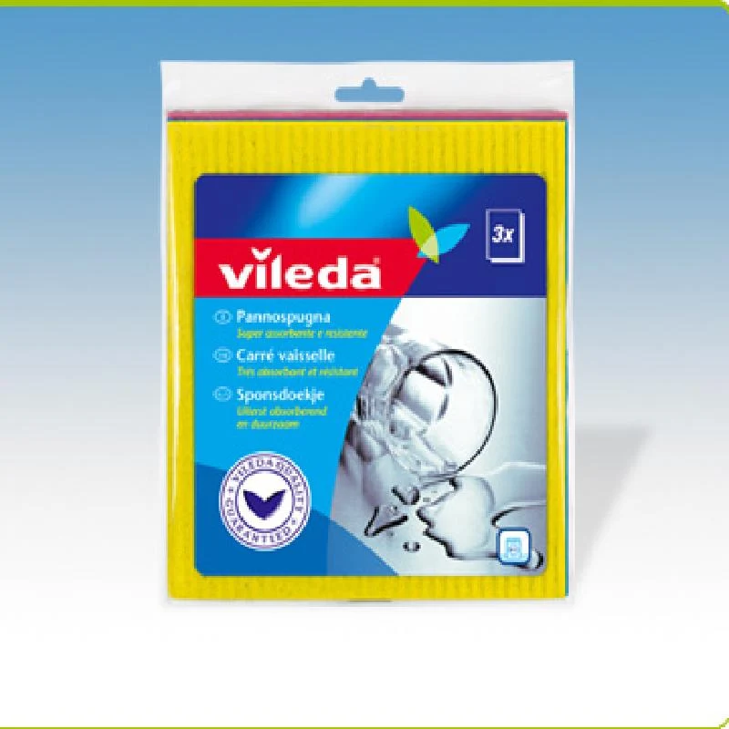 Vileda Panno Spugna pz 3 – Cartone 18 pz