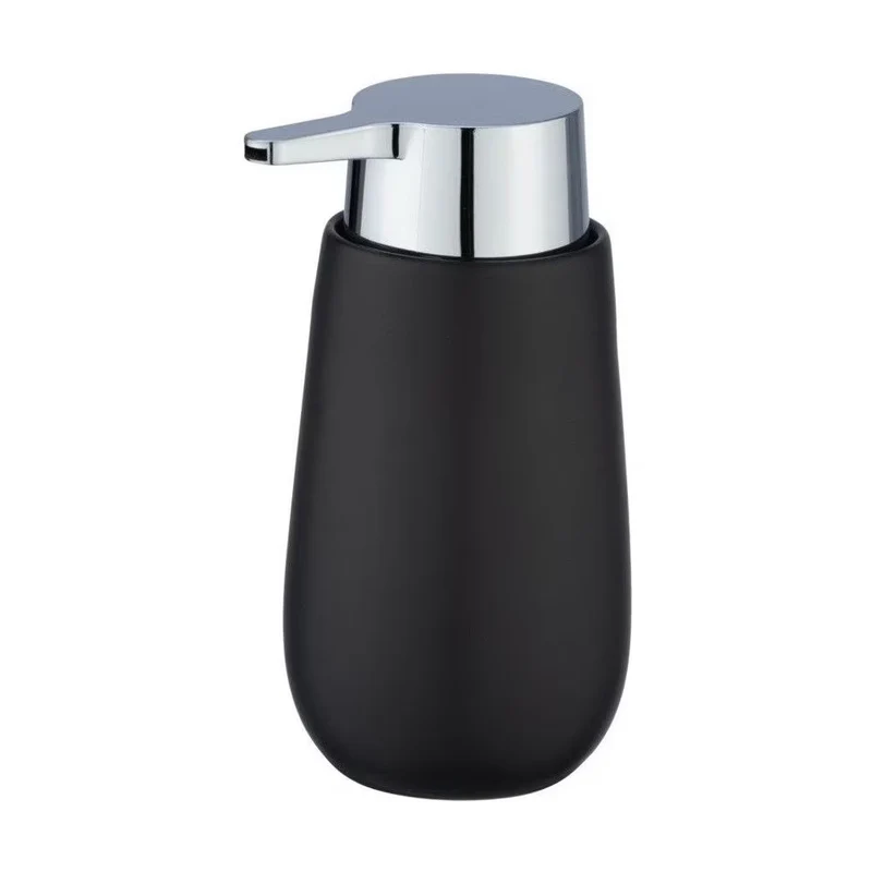 Dispenser Sapone Nero In Ceramica Badi - Wenko