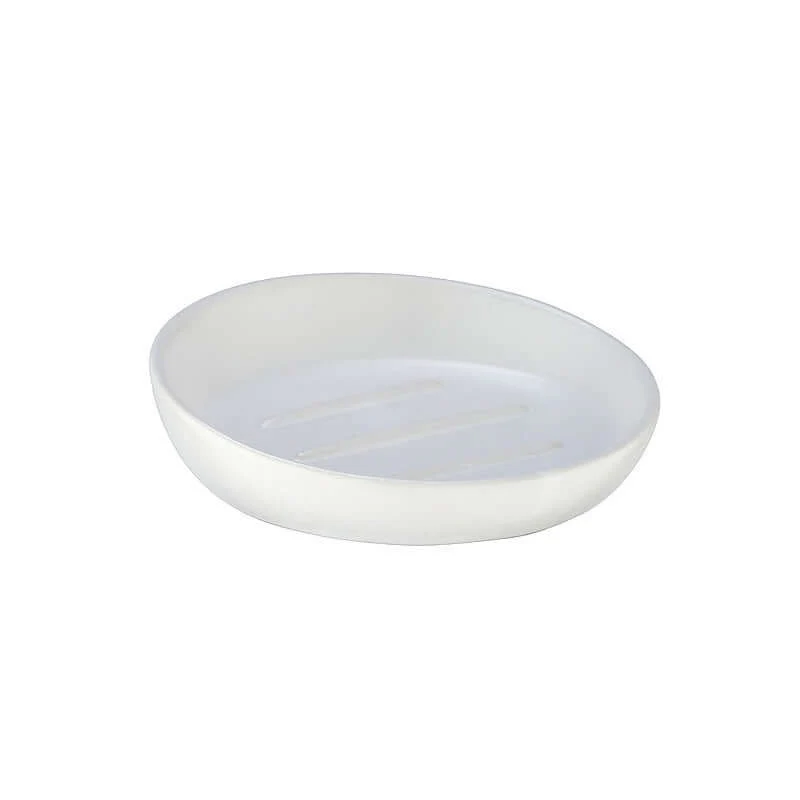Portasapone In Ceramica Bianco Badi - Wenko