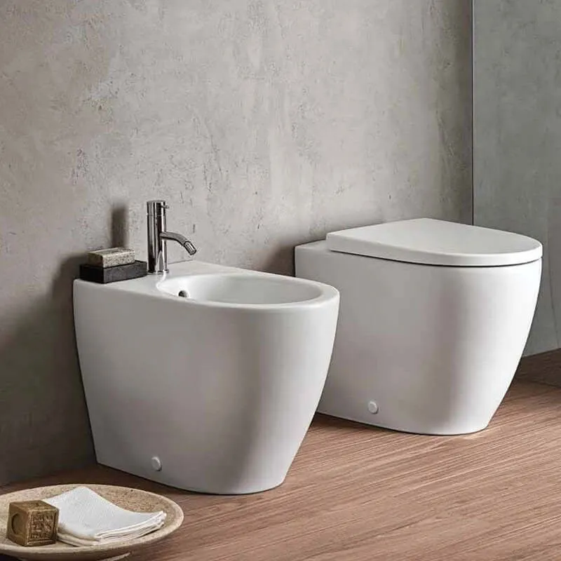 Vaso Filomuro Rimless iCon - Geberit Bianco Lucido
