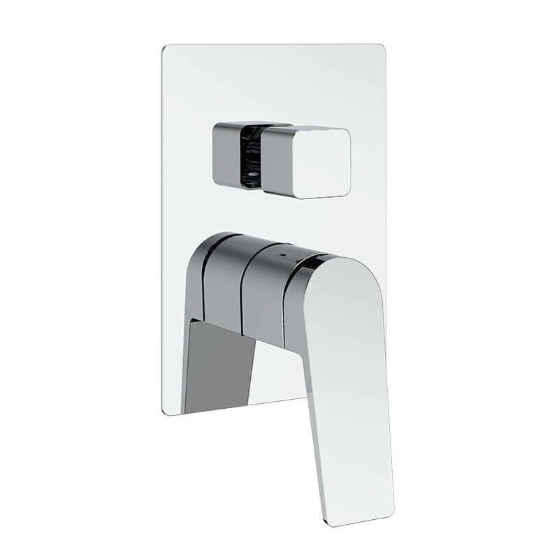 Miscelatore Doccia Con deviatore Cromo Lucido - Sun