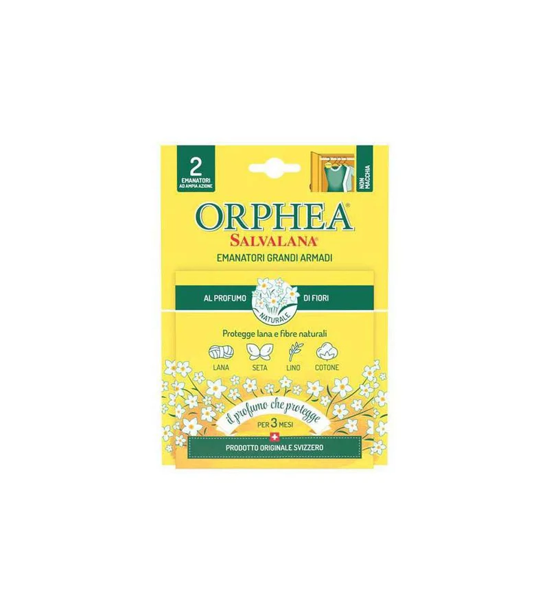 Orphea Armadi Profumatori Anti-Tarme — Protezione Armadi · Cartone da 24 pezzi