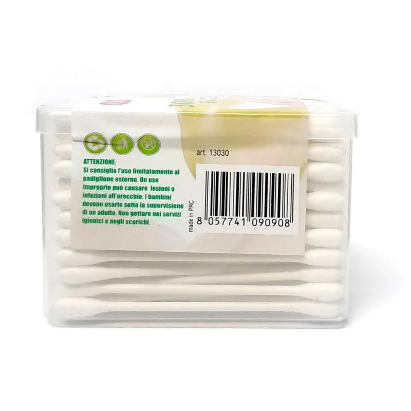 Dealo Cotton-fioc Biodegradabili pz 300 – Cartone 48 pz