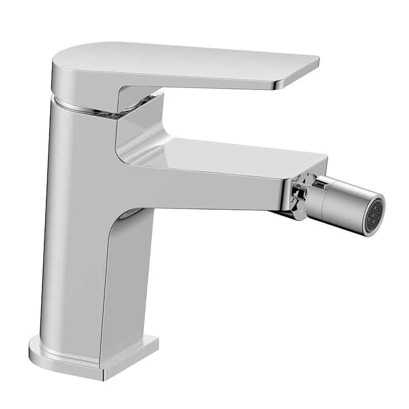 Miscelatore Bidet Con Piletta Click Clack Cromo Lucido - Sun