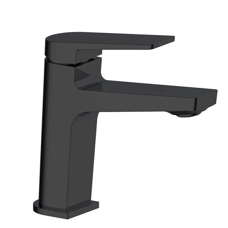 Miscelatore Lavabo Con Piletta Click Clack Nero Satinato - Sun
