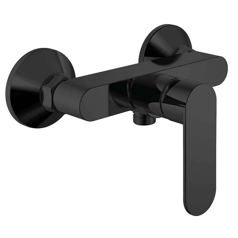 Miscelatore Vasca Doccia Con Doccia Duplex Nero Satinato - Neptune