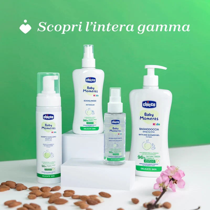 Chicco Shampoo Kids — Cura Capelli Bambini · Vendita all'ingrosso a cartone