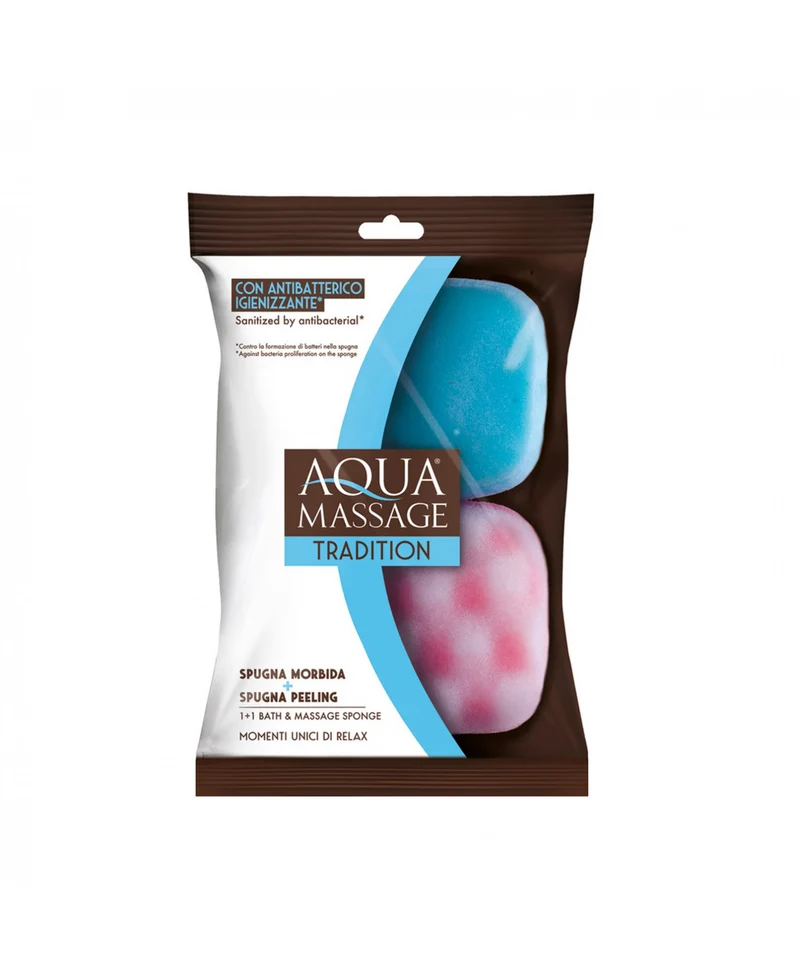 Arix Spugna Massage 2pz Morbida&massage – Cartone 14 pz