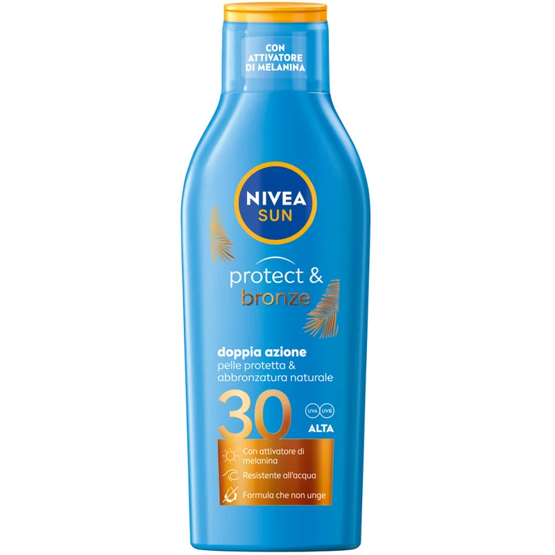 Nivea Sun Protect&bronze FP 30 200ml – Cartone 12 pz