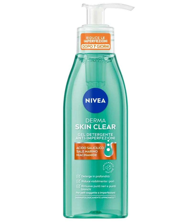 Nivea Detergente Derma Skin GEL 150ml – Cartone 12 pz